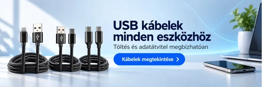 USB kábelek